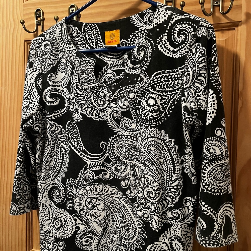 Women's Ruby Rd L top - Picture 4 of 5